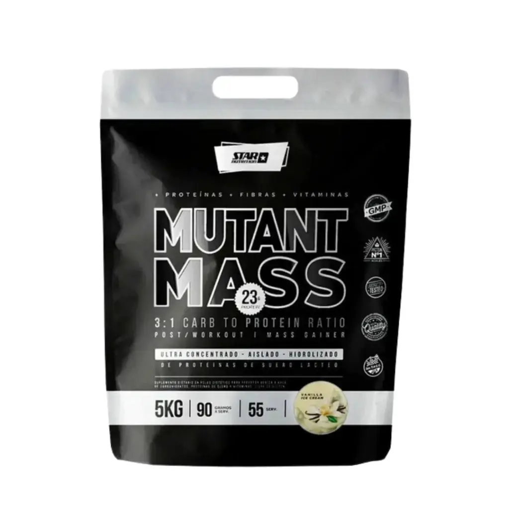 MUTANT MASS 5KG VAINILLA - STAR NUTRITION